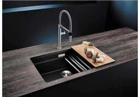 Мойка Blanco Etagon 700-U SILGRANIT® PuraDur® белый клапан-автомат InFino 525171 фото 5