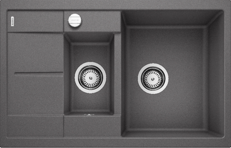 Мойка Бланко Metra 6S compact темная скала 518876 фото 1 Мойка Blanco Metra 6S compact темная скала 518876 фото 1