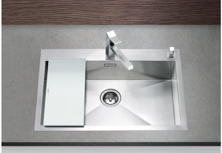 Мойка Blanco Zerox 700-IF/A нержавеющая сталь полированная клапан-автомат InFino 521631 фото 3