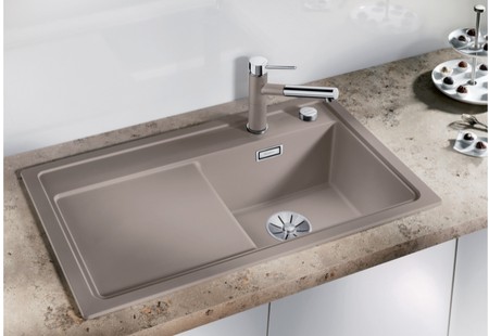 Мойка Blanco ZENAR 45S-1 белый чаша справа клапан-автомат InFino 523788 фото 2