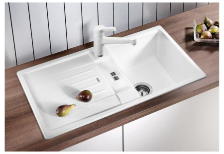 Мойка Blanco Lexa 45 S SILGRANIT PuraDur отводная арматура InFino® антрацит клапан-автомат InFino 524910 фото 2