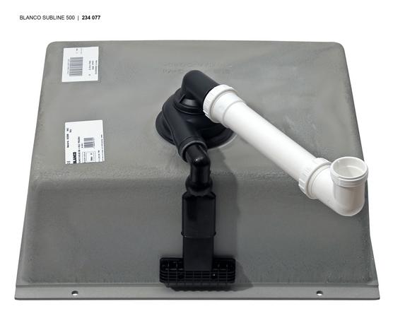 Мойка Бланко SUBLINE 500-U SILGRANIT серый бежевый клапан-автомат InFino 523439 фото 13 Мойка Blanco SUBLINE 500-U SILGRANIT серый бежевый клапан-автомат InFino 523439 фото 13