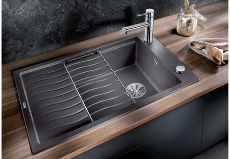 Мойка Blanco Elon XL 6S жасмин клапан-автомат InFino 524839 фото 5