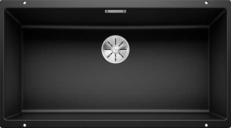 Мойка BLANCO SUBLINE 800-U Silgranit черный 526005 фото 1 Мойка BLANCO SUBLINE 800-U Silgranit черный 526005 фото 1