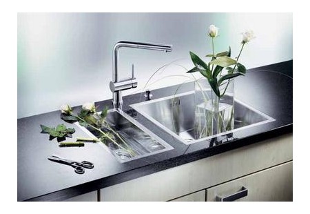 Мойка Blanco Zerox 180-IF/N нержавеющая сталь полированная клапан-автомат InFino 521566 фото 2
