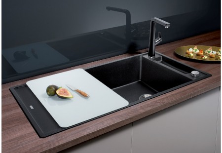 Мойка Blanco AXIA III XL 6 S серый бежевый клапан-автомат InFino 523517 фото 2