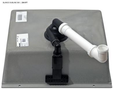 Мойка Бланко SUBLINE 500-U SILGRANIT жасмин клапан-автомат InFino 523437 фото 10 Мойка Blanco SUBLINE 500-U SILGRANIT жасмин клапан-автомат InFino 523437 фото 10