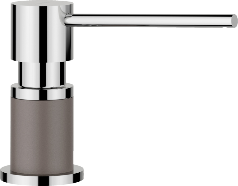 Дозатор для жидкого мыла Blanco Lato Silgranit вулкан серый 526954 фото 1