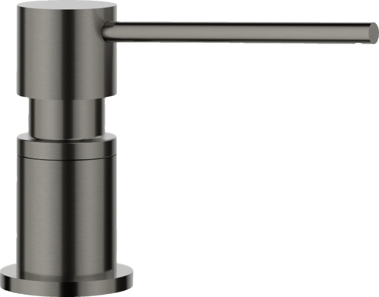 Дозатор для жидкого мыла Бланко Lato сатин темная сталь 527743 фото 1 Дозатор для жидкого мыла Blanco Lato сатин темная сталь 527743 фото 1