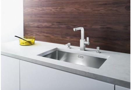 Мойка Бланко Claron 700-U нержавеющая сталь полированная клапан-автомат InFino 521581 фото 3 Мойка Blanco Claron 700-U нержавеющая сталь полированная клапан-автомат InFino 521581 фото 3