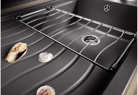 Мойка Blanco Elon XL 6S серый бежевый клапан-автомат InFino 524841 фото 3