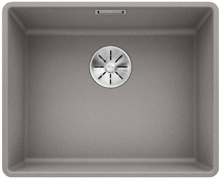 Мойка Blanco SUBLINE 500-F алюметаллик клапан-автомат InFino 523534 фото 1