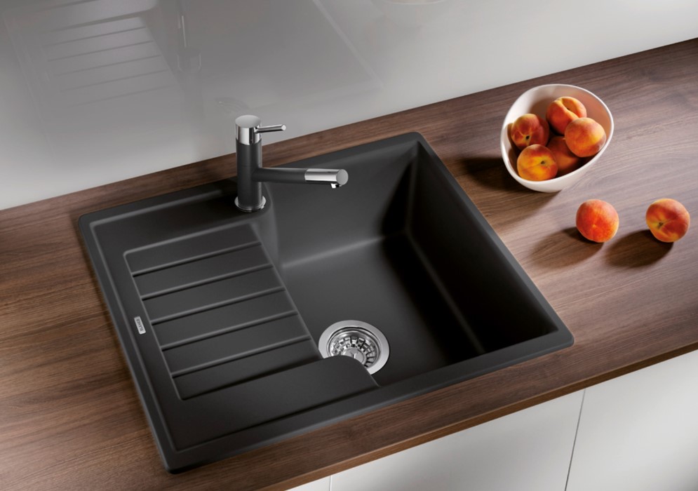 Мойка BLANCO ZIA 40 S Silgranit черный 526006 фото 2 Мойка BLANCO ZIA 40 S Silgranit черный 526006 фото 2