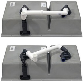 Мойка Blanco SUBLINE 480/320-U кофе клапан-автомат InFino 523593 фото 3