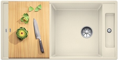 Мойка Blanco AXIA III XL 6 S-F жасмин клапан-автомат InFino 523524 фото 3