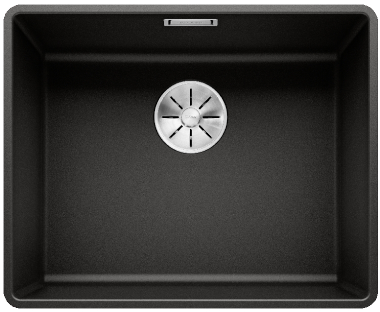 Мойка Blanco SUBLINE 500-F черный клапан-автомат InFino 525994 фото 1