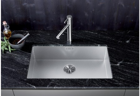 Мойка Blanco Zerox 700-U Durinox нержавеющая сталь клапан-автомат InFino 521560 фото 2