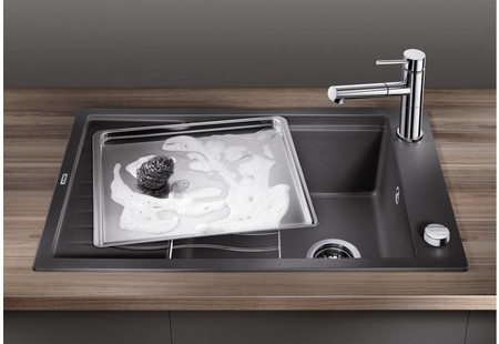 Мойка Blanco Elon XL 6S жемчужный клапан-автомат InFino 524837 фото 12