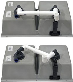 Мойка Бланко SUBLINE 350/350-U SILGRANIT кофе клапан-автомат InFino 523583 фото 4 Мойка Blanco SUBLINE 350/350-U SILGRANIT кофе клапан-автомат InFino 523583 фото 4