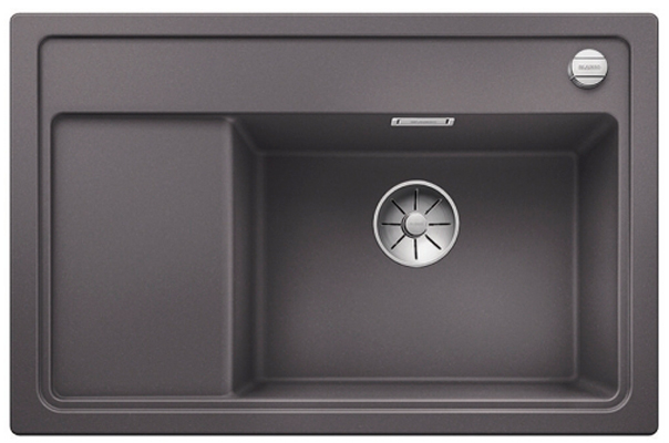 Мойка Blanco ZENAR XL 6 темная скала чаша справа клапан-автомат InFino 523707 фото 1