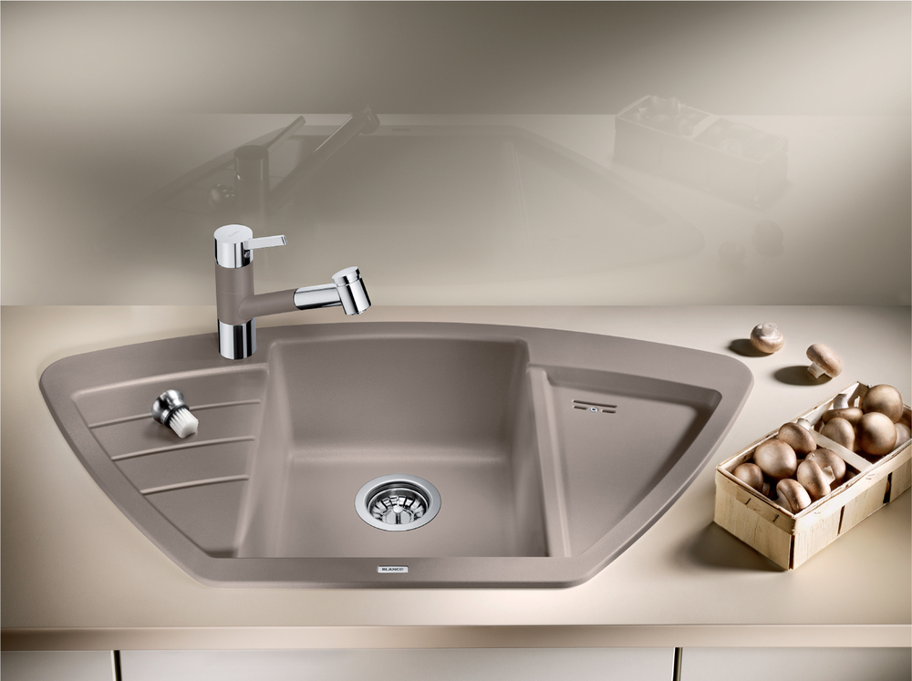 Мойка Бланко Zia 9 E черный 526031 фото 3 Мойка Blanco Zia 9 E черный 526031 фото 3