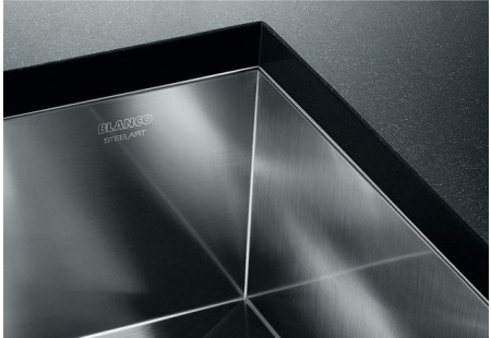 Мойка Blanco Zerox 340/180-U нержавеющая сталь полированная клапан-автомат InFino 521613 фото 3