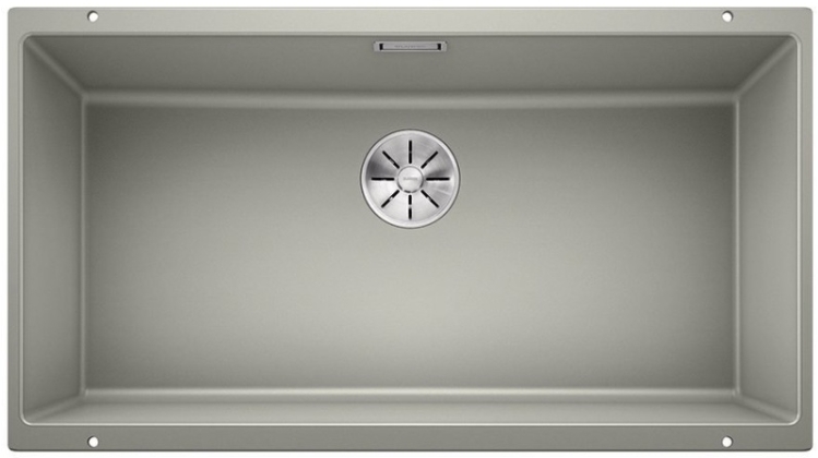 Мойка Бланко SUBLINE 800-U жемчужный клапан-автомат InFino 523144 Мойка Blanco SUBLINE 800-U жемчужный клапан-автомат InFino 523144