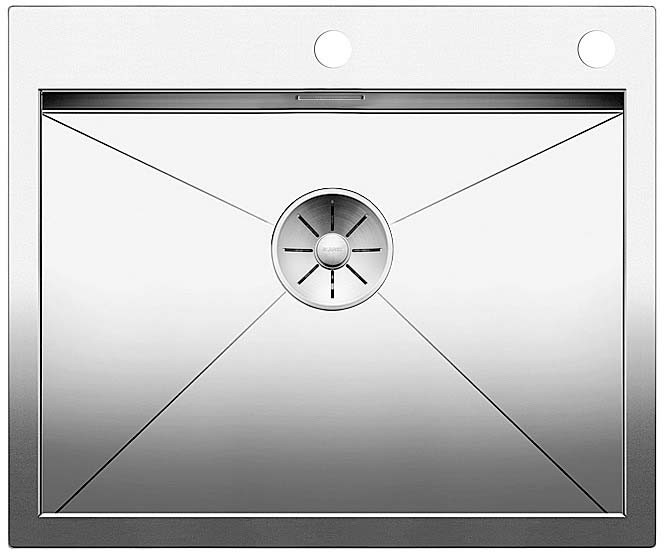 Мойка Blanco Zerox 550-IF/A нержавеющая сталь полированная клапан-автомат InFino 521638 фото 1