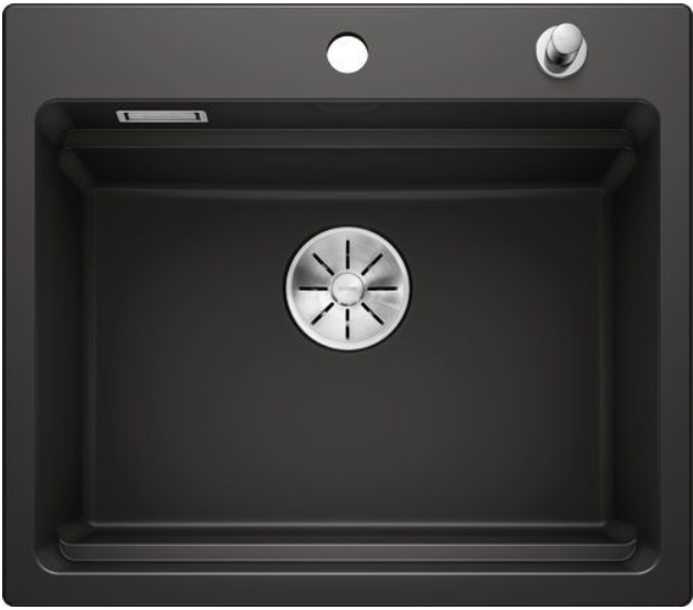 Мойка Бланко Etagon 6 PuraPlus черный клапан-автомат InFino 525162 фото 1 Мойка Blanco Etagon 6 PuraPlus черный клапан-автомат InFino 525162 фото 1