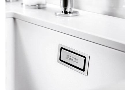 Мойка Blanco SUBLINE 400-U SILGRANIT жемчужный клапан-автомат InFino 523425 фото 6