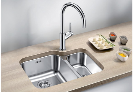 Мойка Blanco Supra 340/180-U нержавеющая сталь чаша слева 525217 фото 2