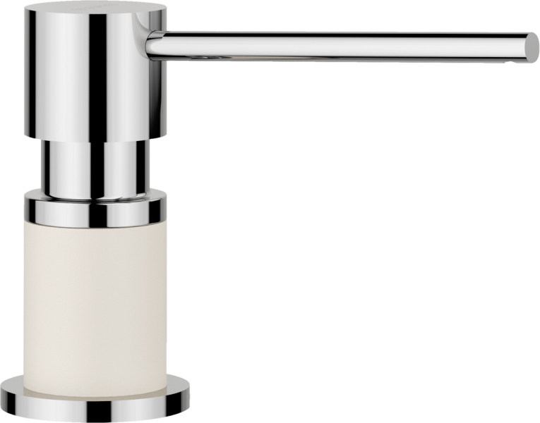 Дозатор для жидкого мыла Blanco Lato Silgranit мягкий белый 526955 фото 1