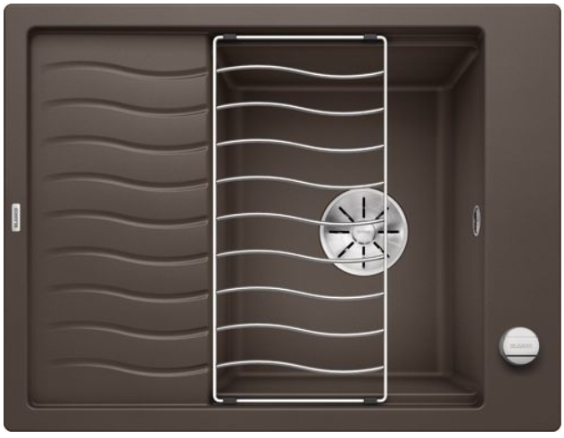 Мойка Blanco Elon 45S кофе клапан-автомат InFino 524823 фото 1