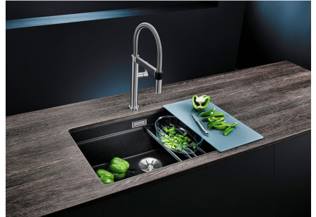 Мойка Blanco Etagon 700-U SILGRANIT® PuraDur® белый клапан-автомат InFino 525171 фото 6