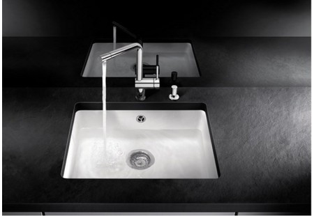 Мойка Blanco Subline 500-U Ceramic PuraPlus без клапана-автомата глянцевый белый 514506 фото 3