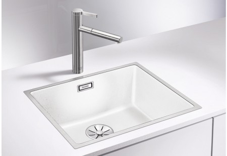 Мойка Blanco SUBLINE 500-IF черный клапан-автомат InFino 525997 фото 4