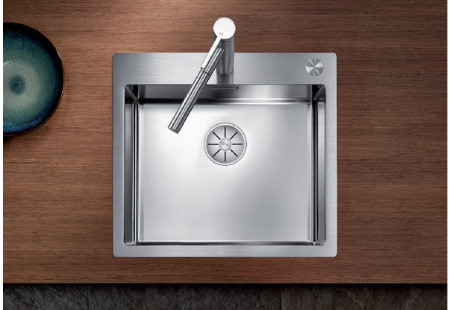 Мойка Blanco Claron 500-IF/A нержавеющая сталь полированная клапан-автомат InFino 521633 фото 5