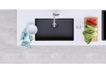 Мойка Бланко SUBLINE 700-U SILGRANIT шампань клапан-автомат InFino 523448 фото 8 Мойка Blanco SUBLINE 700-U SILGRANIT шампань клапан-автомат InFino 523448 фото 8