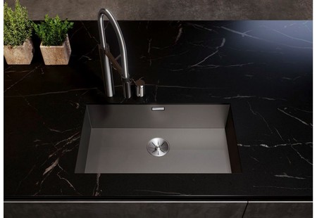 Мойка Blanco Zerox 700-U Durinox® нержавеющая сталь полированная клапан-автомат InFino 526244 фото 2