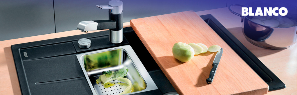 Преимущества моек Blanco с клапаном-автоматом