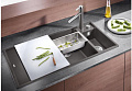 Мойка Blanco AXIA III 6 S кофе чаша справа клапан-автомат InFino 523482 фото 3