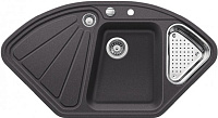 Мойка Blanco Delta-F темная скала чаша справа 521262