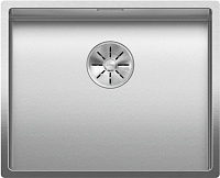 Мойка Blanco Claron 500-U Durinox® отводная арматура InFino® нержавеющая сталь полированная клапан-автомат InFino 523386