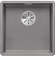 Мойка Blanco SUBLINE 400-F алюметаллик клапан-автомат InFino 523496