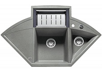 Мойка Blanco AXIA II 9E алюметаллик чаша справа 516908