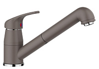 Смеситель Blanco DARAS-S Silgranit серый 526936