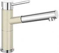 Смеситель Blanco Alta-S compact chrome/Silgranit жасмин 515328