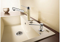 Смеситель Blanco Alta-S compact chrome/Silgranit кофе 515334 фото 6