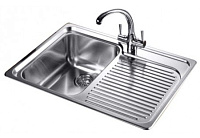 Мойка Blanco Classic 4 S крыло нержавеющая сталь полированная чаша слева 507702