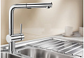 Смеситель Blanco Linus-S Vario нержавеющая сталь 518406 фото 3